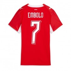 Sveits Breel Embolo #7 Hjemmedrakt Kvinner VM 2026 Kortermet